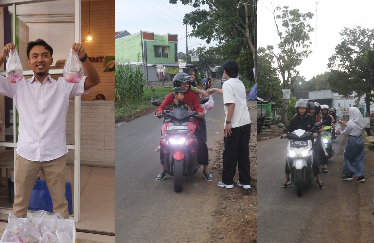 Raih Berkah Ramadan, KSPPS BMT DAS Gelar Pembagian Takjil di Kalikajar dan Buka Puasa Bersama